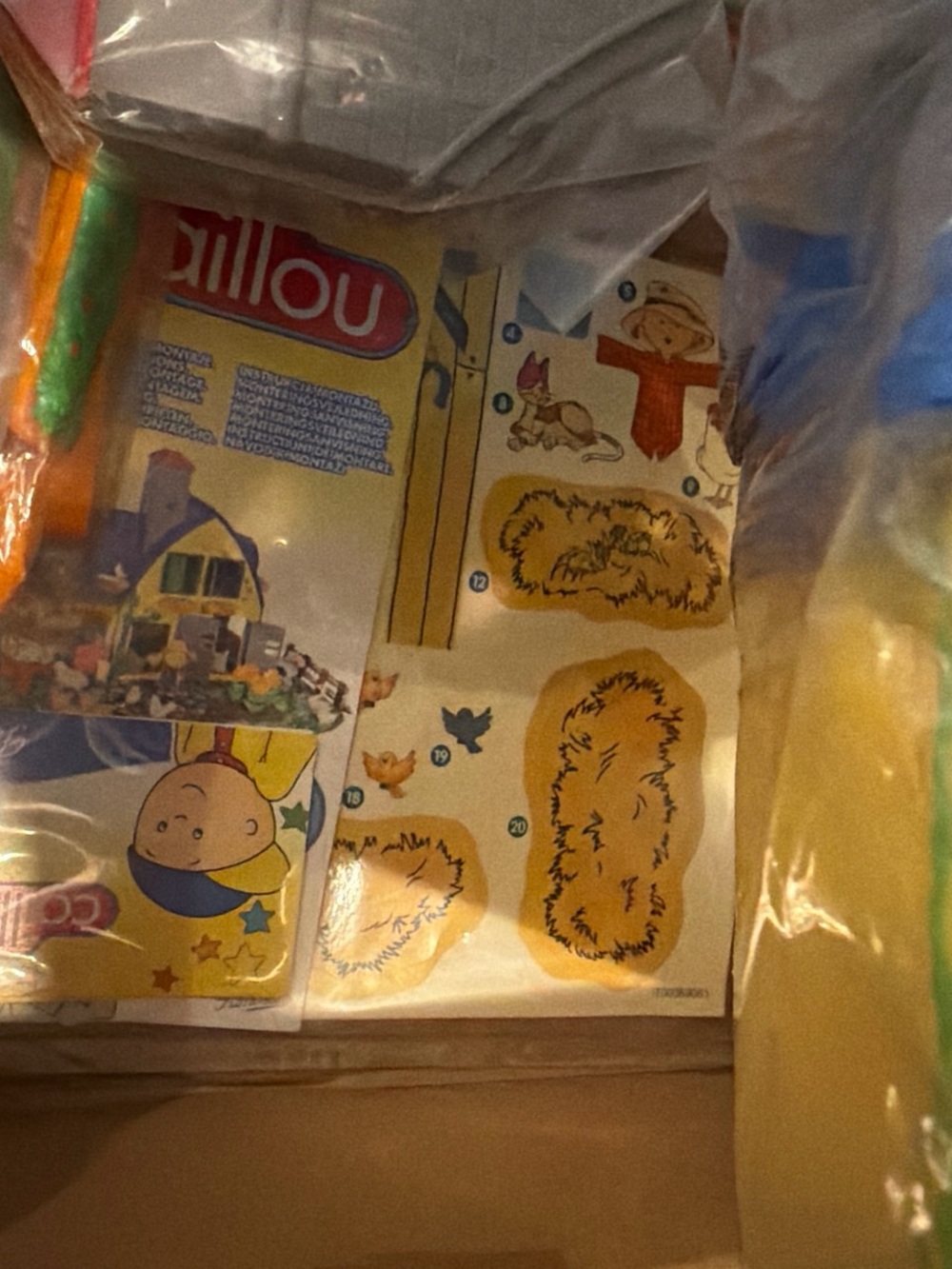 Vintage Caillou La Granja The Farm Playset 2009 Discontinued Barn Toy - Picture 6 of 7